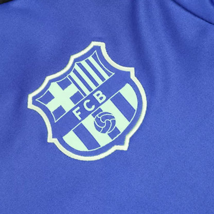 Fato de Treino FC Barcelona 2024-25 - Camisola com Fecho