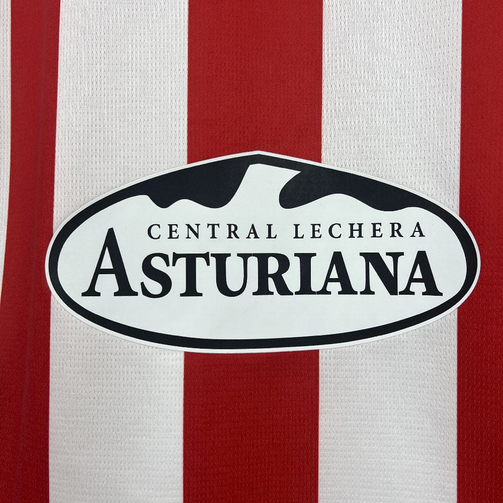 Camisola Real Sporting de Gijón 2025-26 Principal Versão Adepto