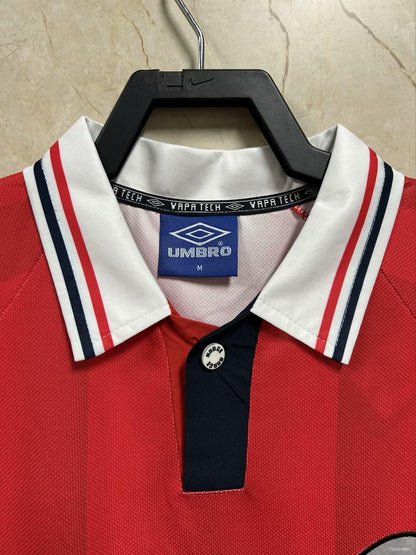 Camisola Noruega 1998 Principal Versão Adepto