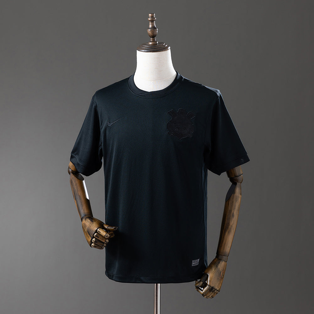 Camisola SC Corinthians 2024-25 Alternativa Preta Versão Adepto