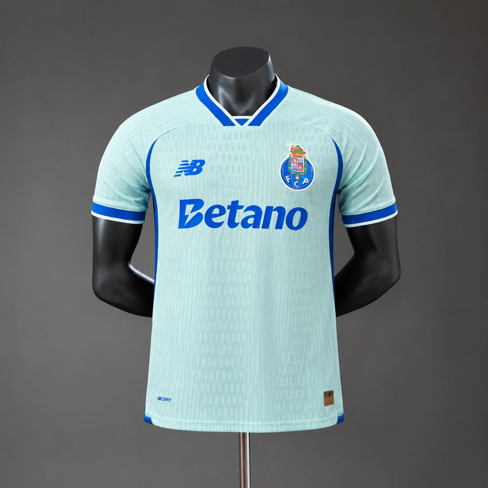 Camisola F.C.P. 2026-27 Alternativa Azul Lisa Versão Jogador