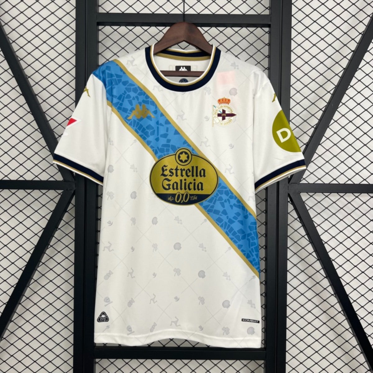 Camisola RC Deportivo de Corunha 2025-26 Alternativa Branca Versão Adepto