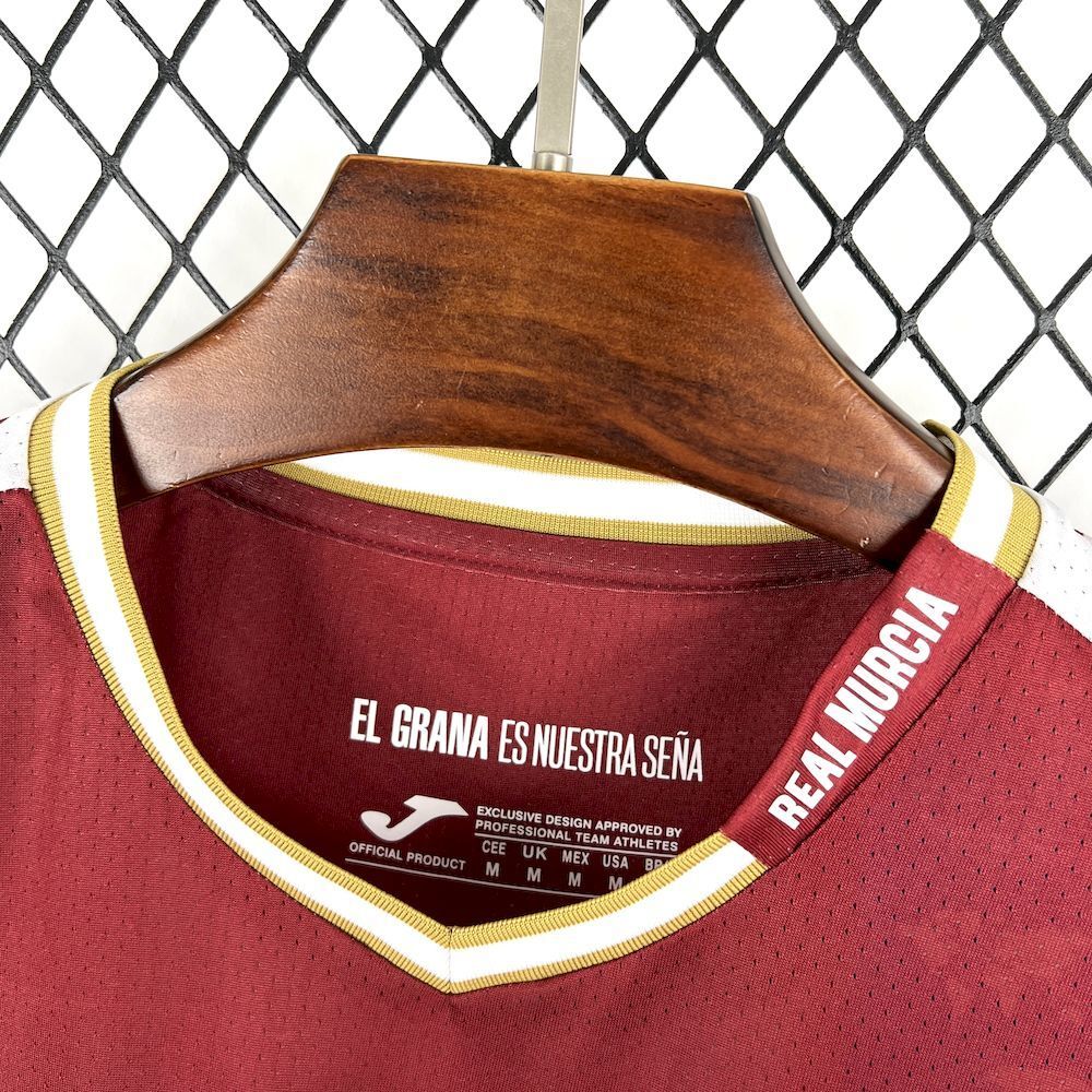 Camisola Real Murcia CF 2025-26 Principal Versão Adepto