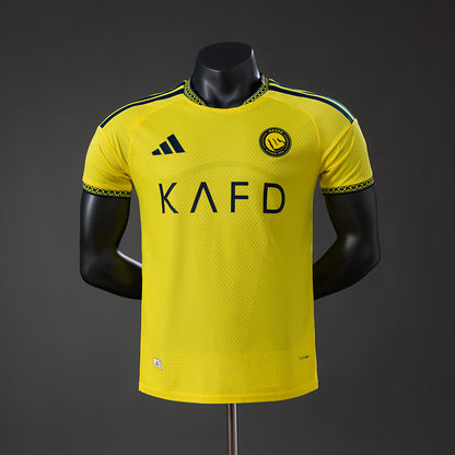 Camisola Al-Nassr 2026-27 Principal Anterior Versão Jogador