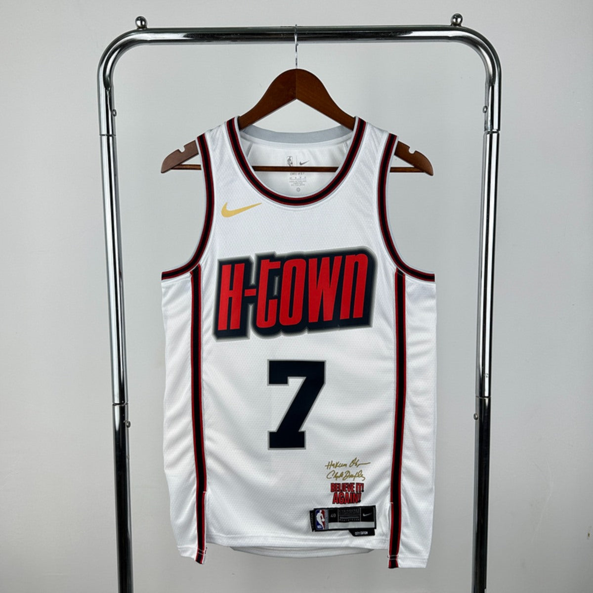 Camisola NBA 2025 Houston Rockets
