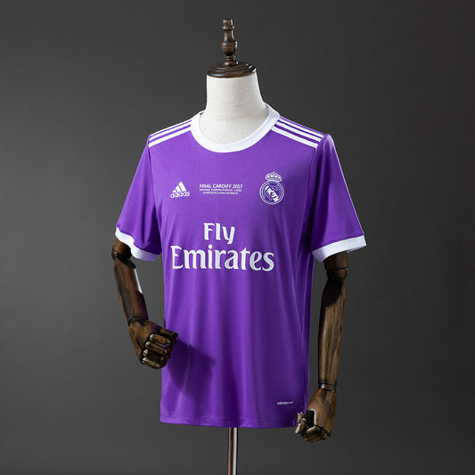 Camisola Real Madrid 2016-17 Alternativa Versão Adepto Final UCL