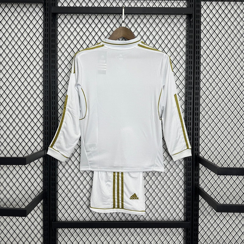 Kit Criança Manga Comprida Real Madrid CF 2011-12 Principal