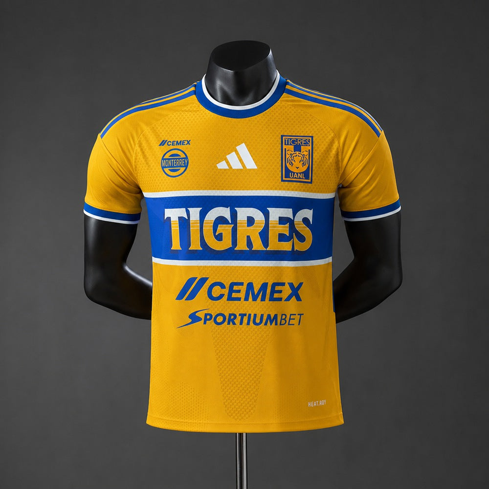 Camisola Tigres UANL 2026-27 Principal Versão Jogador