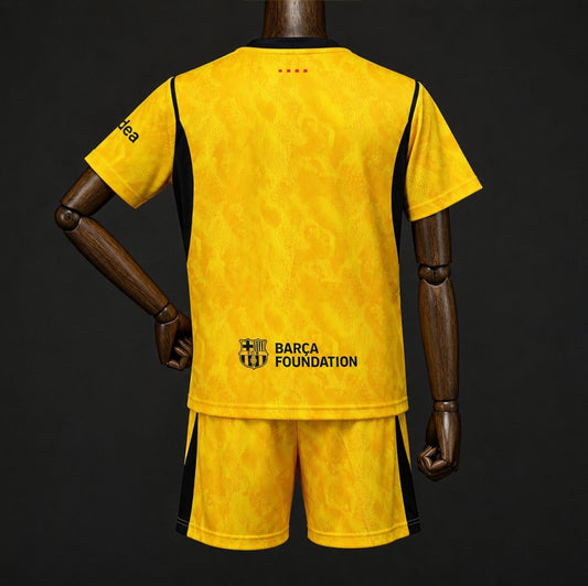 Kit Criança FC Barcelona 2026-27 Guarda-Redes