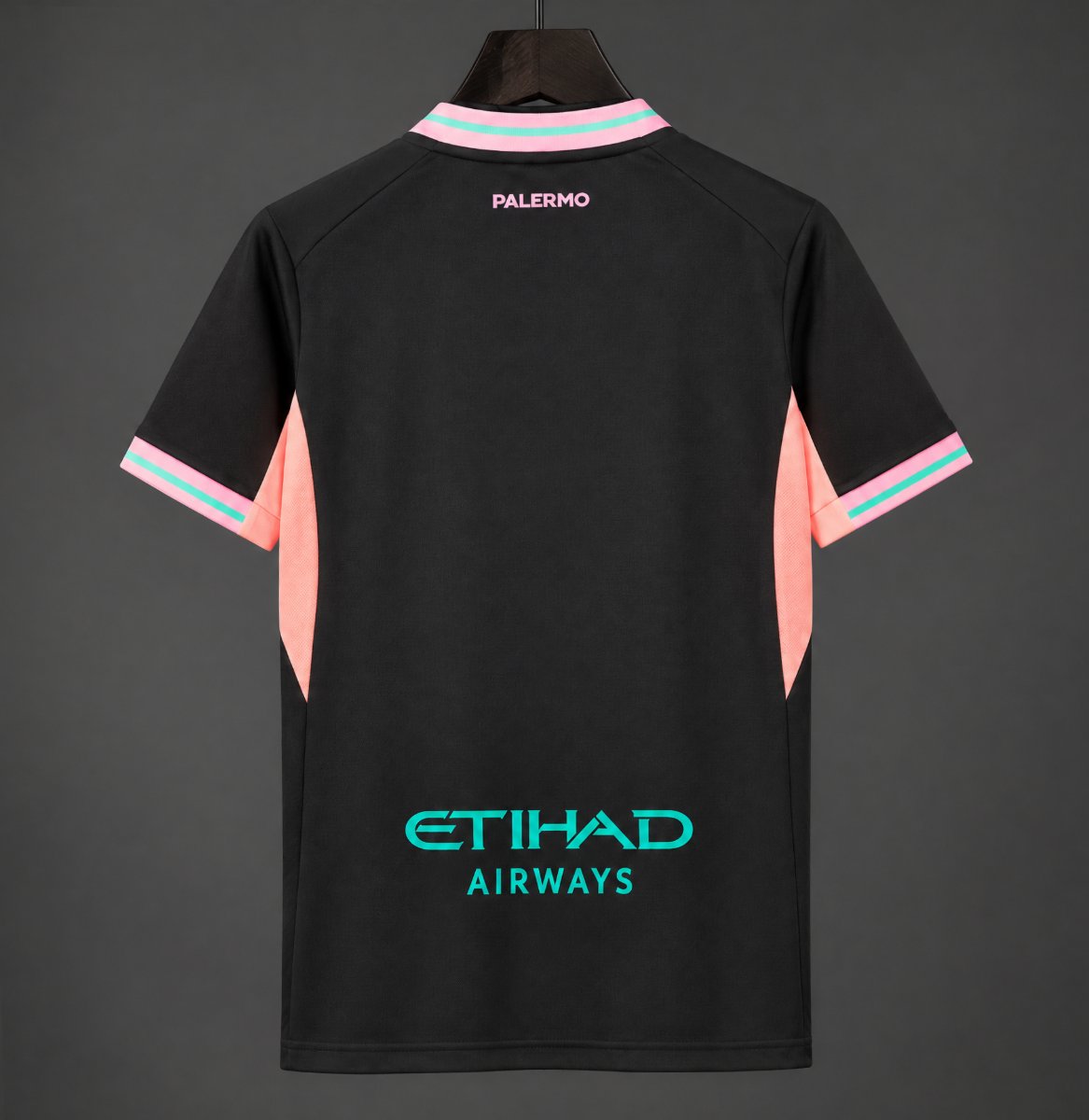 Camisola Palermo FC 2026-27 Alternativa Preta Versão Adepto