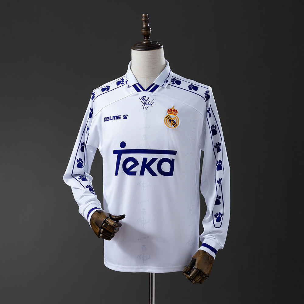Camisola Manga Comprida Real Madrid CF 1995-96 Principal
