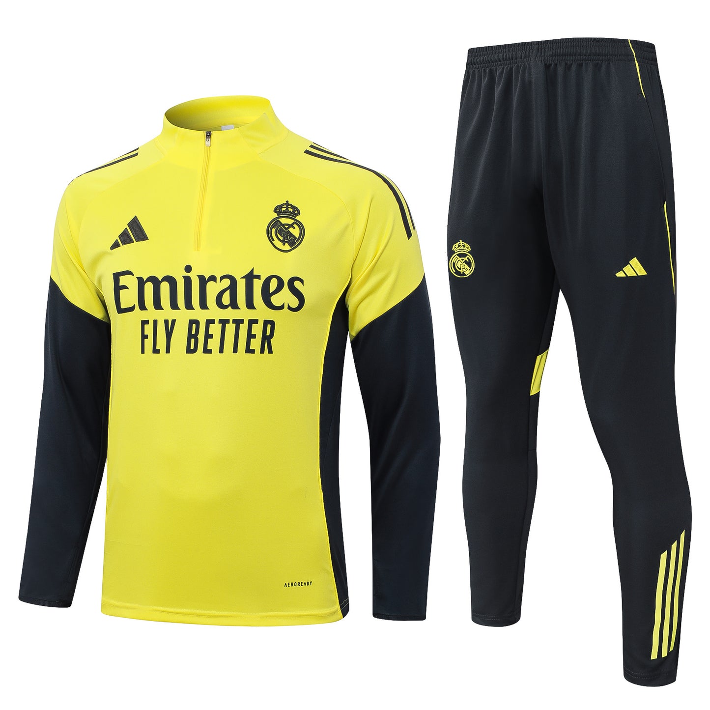 Fato de Treino Real Madrid CF 2025-26 - Camisola com Fecho