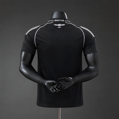Camisola Santos FC 2026-27 Alternativa Preta Lisa Versão Jogador