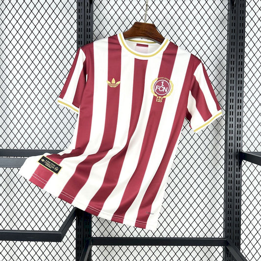 Camisola 1.FC Nuremberg 2025-26 Edição Especial 125º Aniversário Versão Adepto