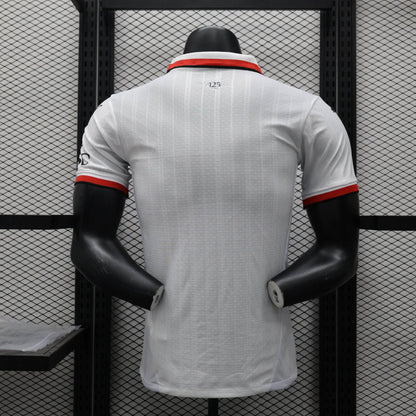 Camisola Ac Milan 2024-25 Alternativa Branca Versão Jogador