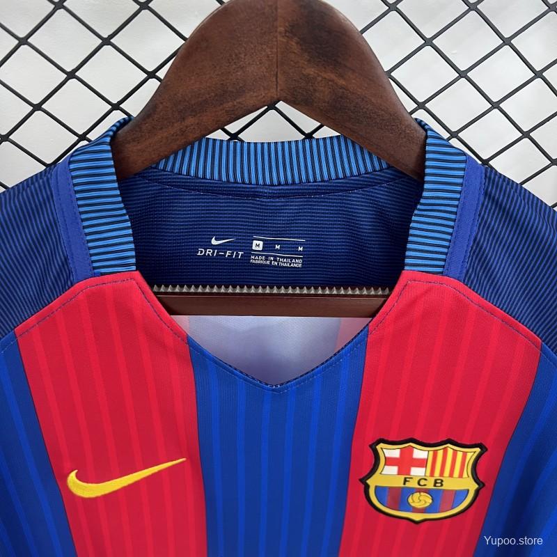 Camisola Manga Comprida FC Barcelona 2016-17 Principal