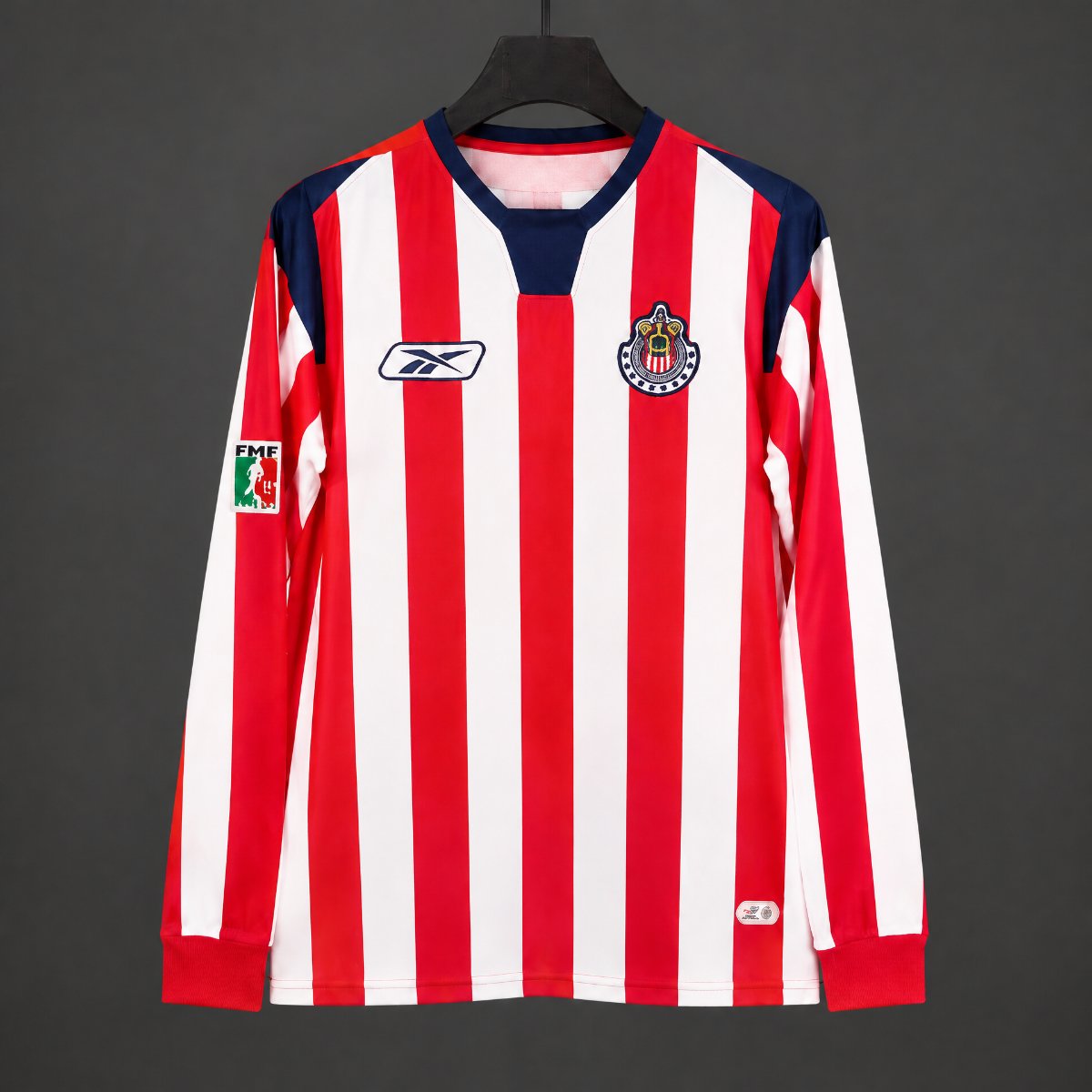 Camisola Manga Comprida CD Chivas 2004-05 Principal Versão Adepto