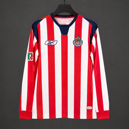 Camisola Manga Comprida CD Chivas 2004-05 Principal Versão Adepto