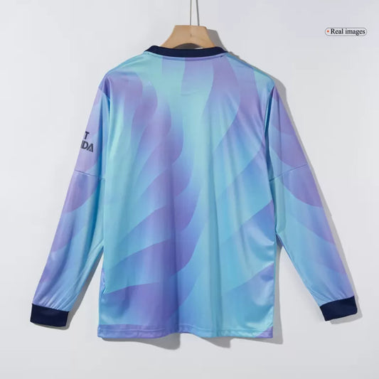 Camisola Manga Comprida ARS 2024-25 Alternativa Azul Versão Adepto