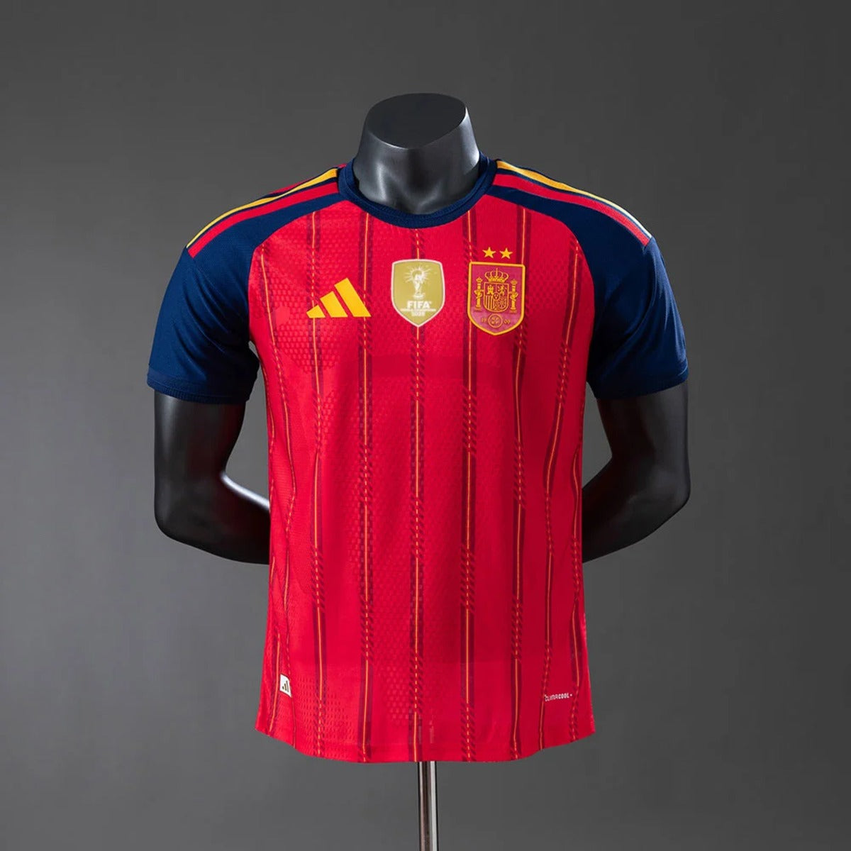 Camisola Espanha 2026 Principal 2 Estrelas Campeão Versão Jogador