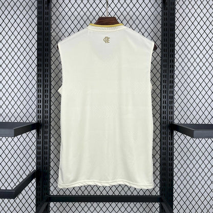 Manga Cava CR Flamengo 2025-26 Alternativa Amarela