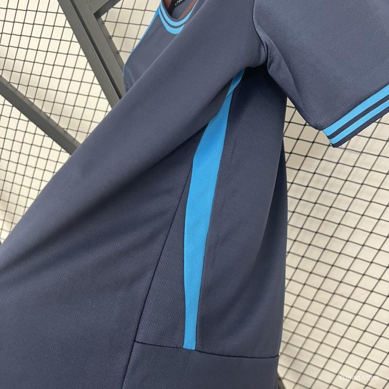 Camisola Athletic Club Bilbao 2025-26 Alternativa Azul Versão Adepto