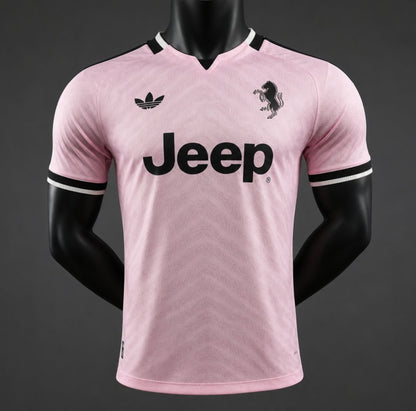 Camisola Juventus FC 2026-27 Alternativa Rosa Versão Jogador