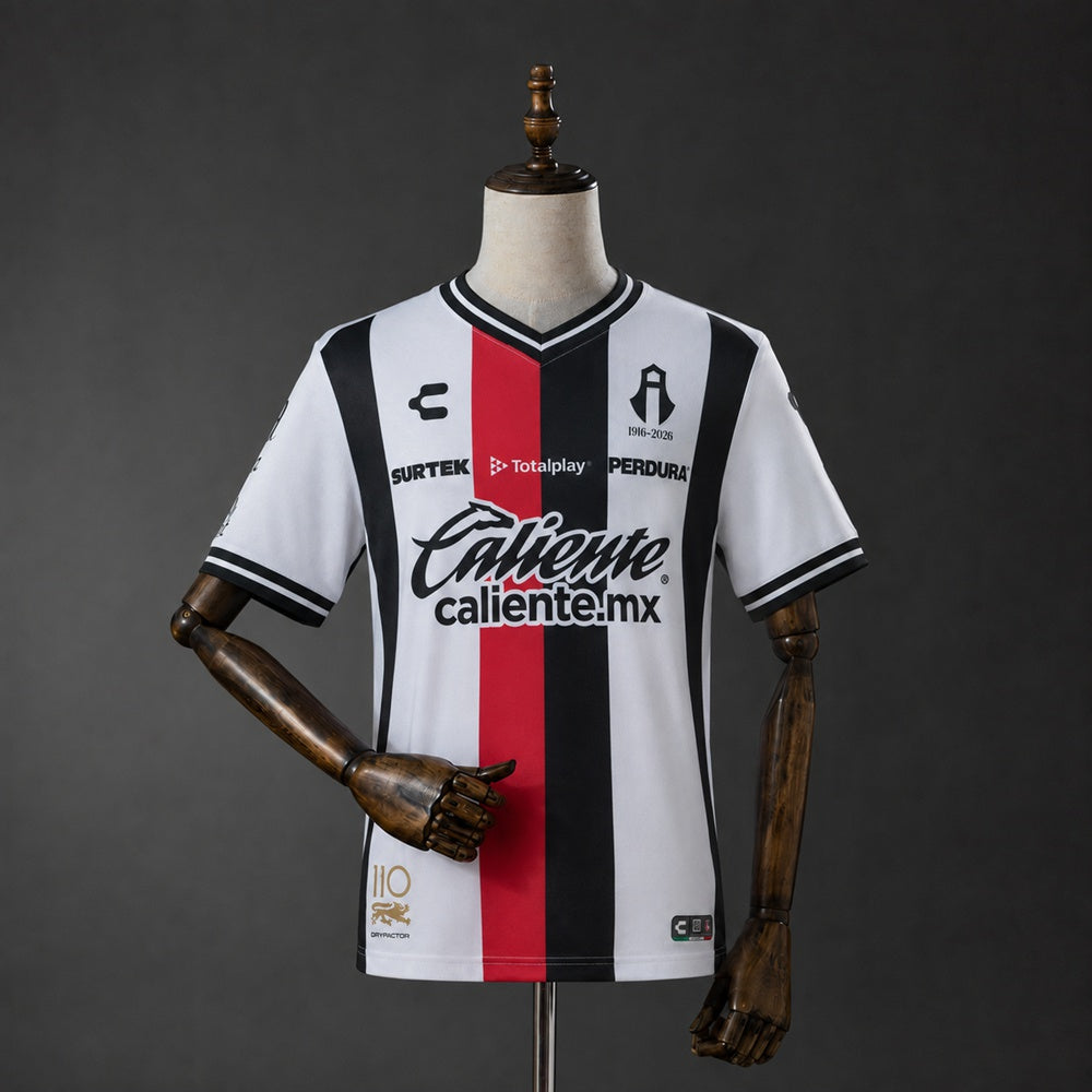 Camisola Atlas FC 2026-27 Alternativa Branca Versão Adepto