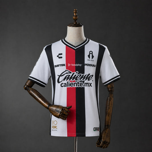 Camisola Atlas FC 2026-27 Alternativa Branca Versão Adepto
