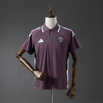 Polo M-UNITED 2025-26 Roxo Escuro