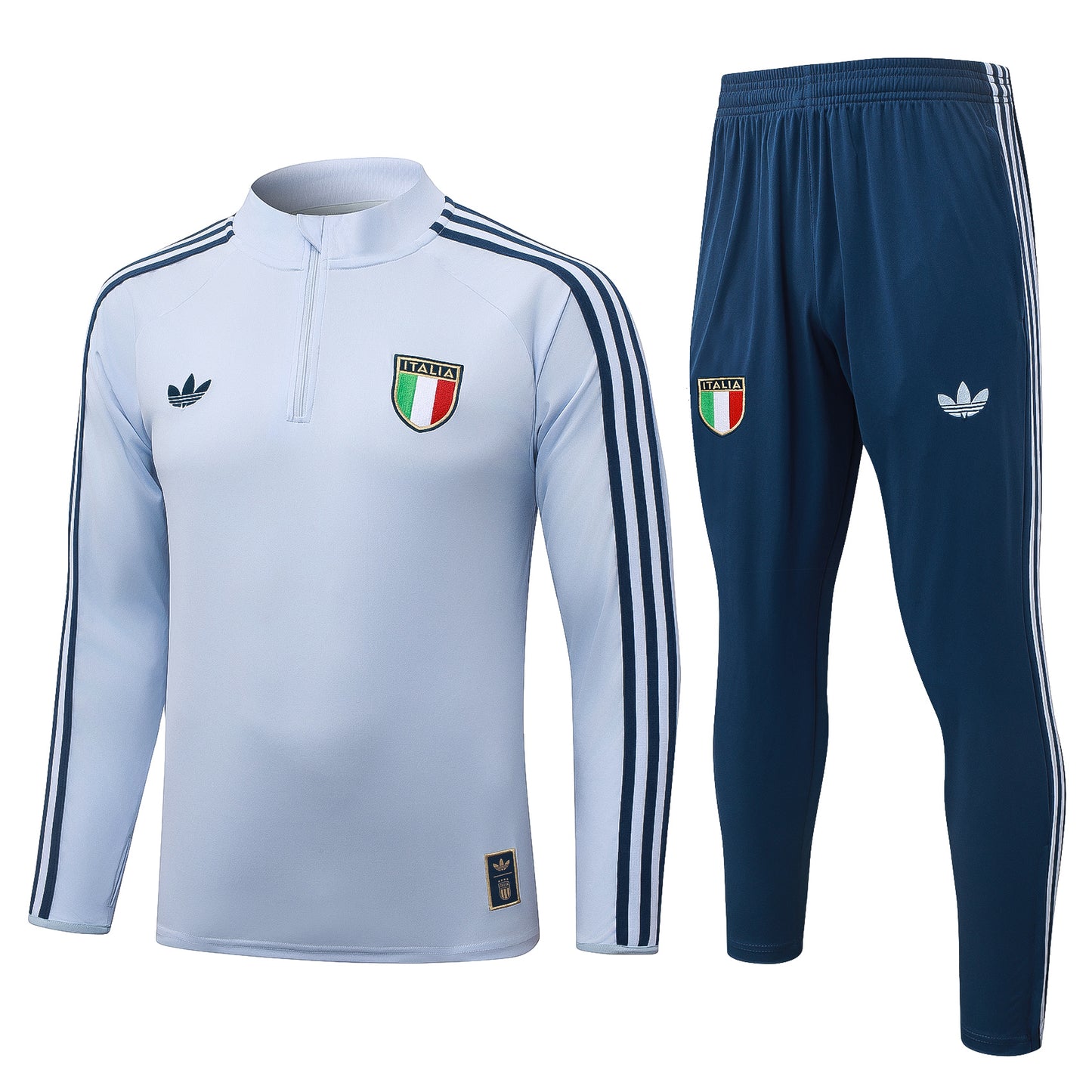 Fato de Treino Italia 2026 - Camisola com Fecho