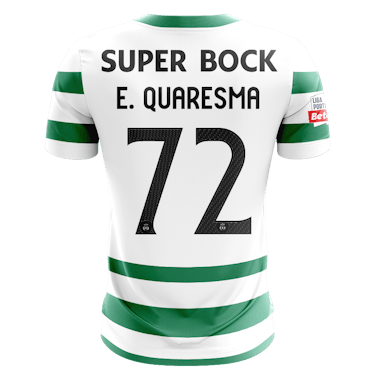 Camisola SCP 2025-26 Principal Versão Adepto E. QUARESMA #72