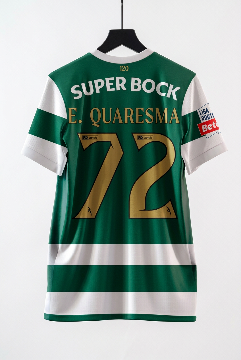 Camisola S.C.P. 2026-27 Principal Versão Adepto E. QUARESMA #72