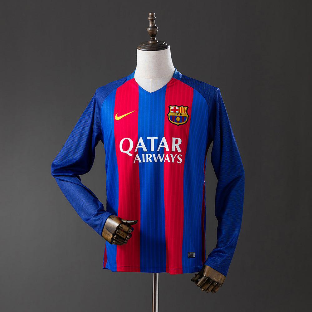 Camisola Manga Comprida FC Barcelona 2016-17 Principal
