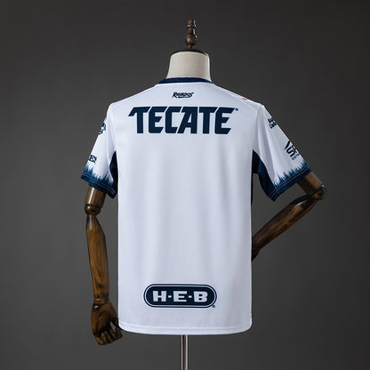 Camisola CF Monterrey 2026-27 Alternativa Branca Versão Adepto