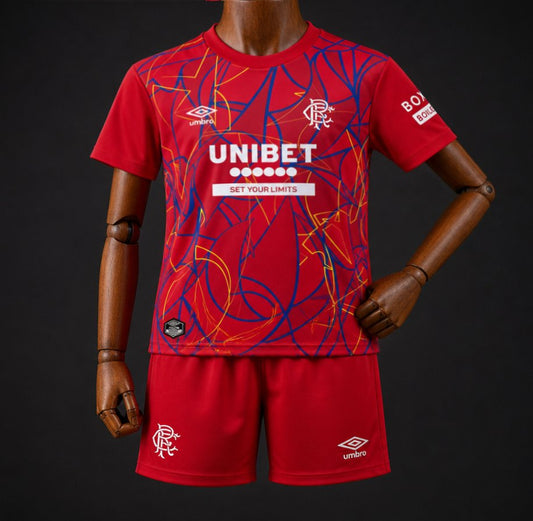Kit Criança Rangers FC 2026-27 Guarda-Redes