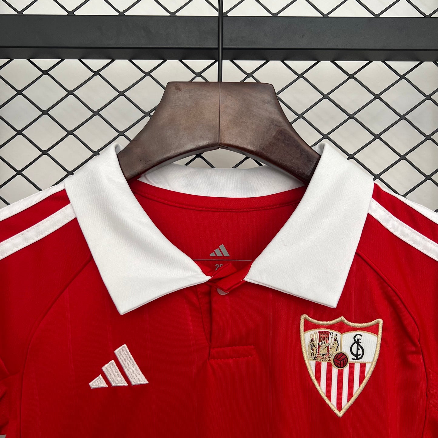Kit Criança Sevilha FC 2025-26 Alternativo