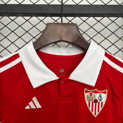 Kit Criança Sevilha FC 2025-26 Alternativo