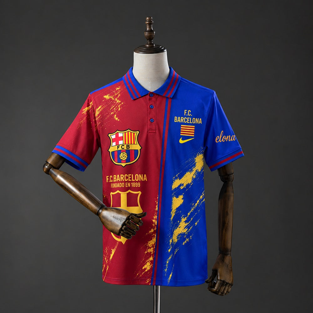 Camisola FC Barcelona 2026-27 Edição 100º Aniversário Versão Adepto