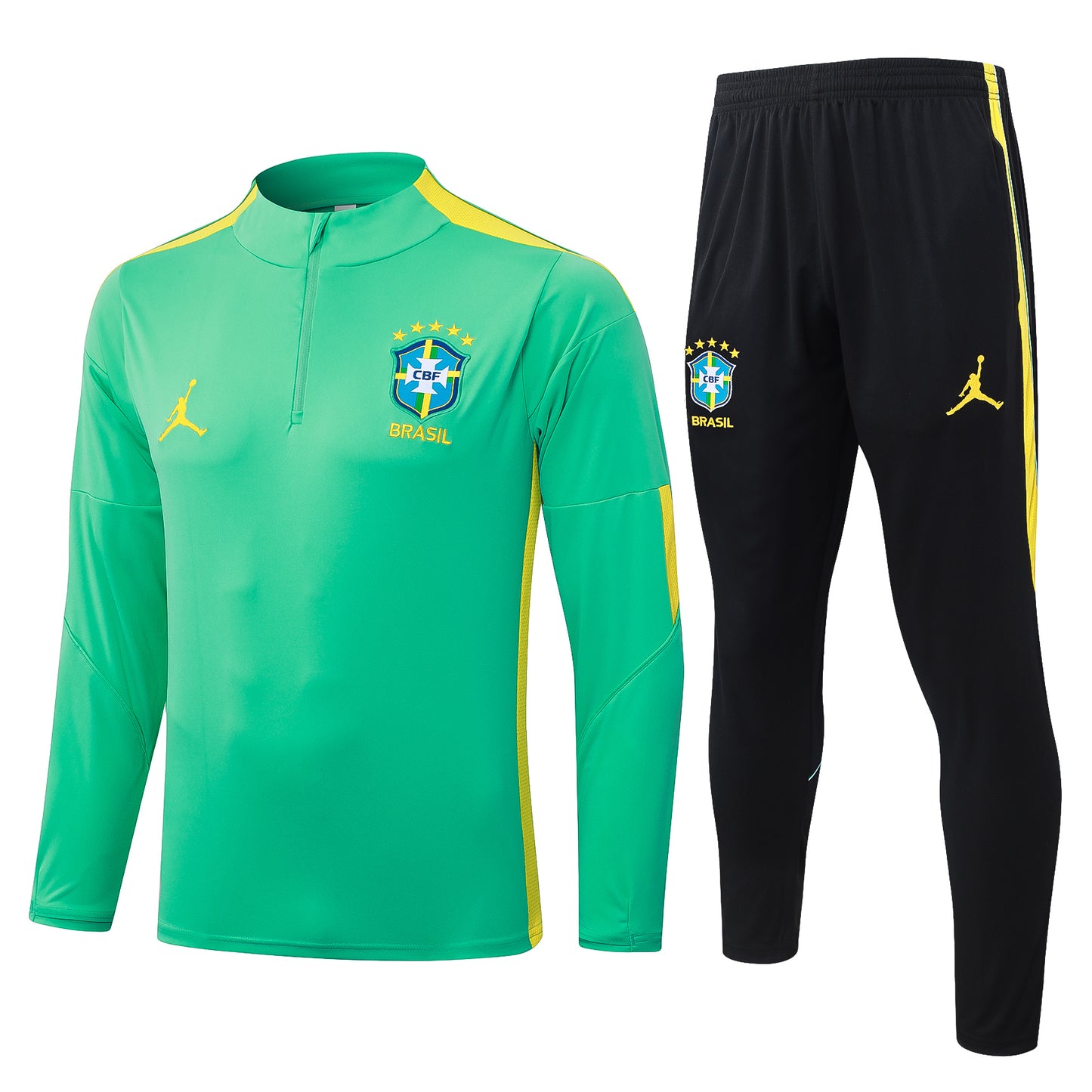 Fato de Treino Brasil 2026 - Camisola com Fecho