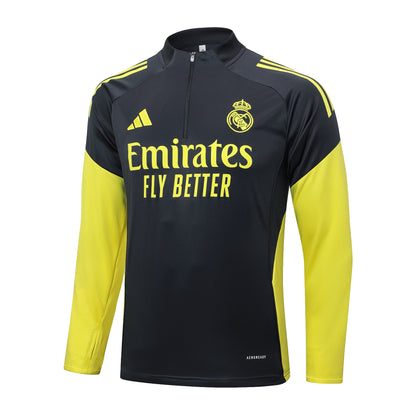 Fato de Treino Real Madrid CF 2025-26 - Camisola com Fecho