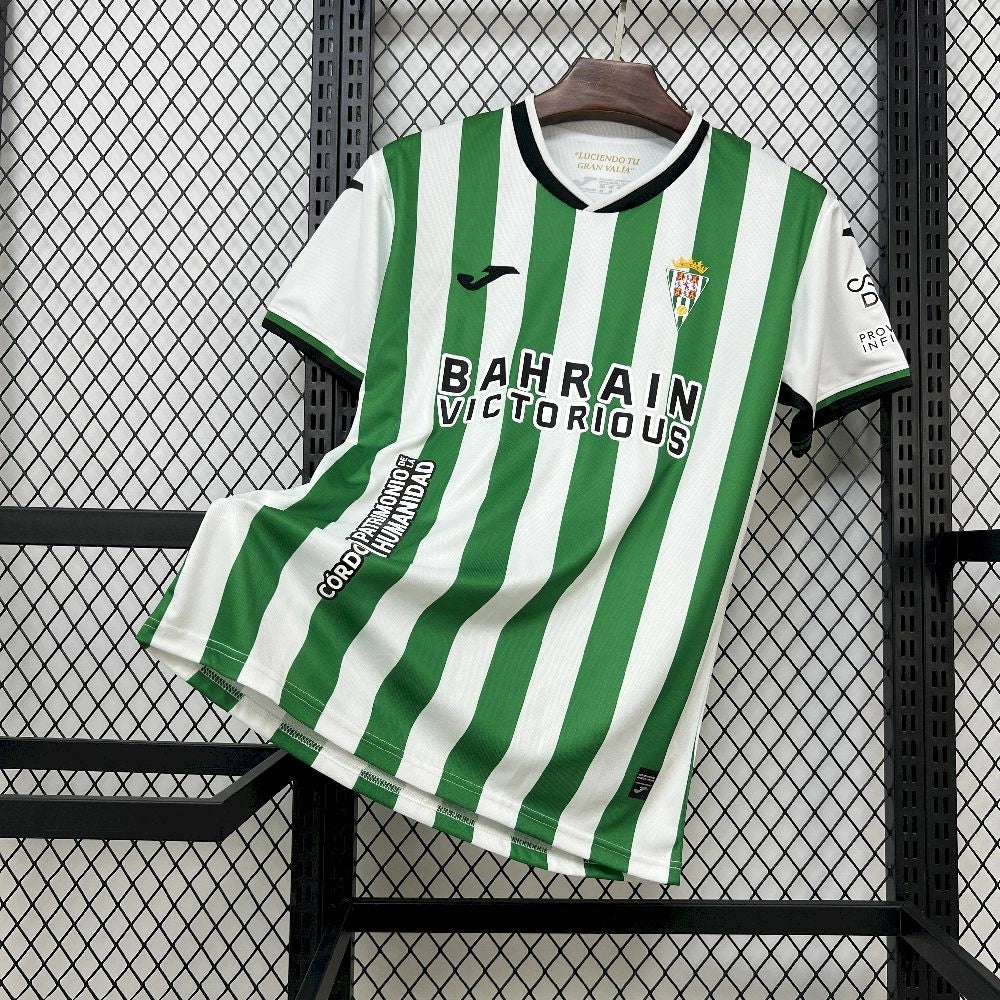 Camisola Cordoba CF 2025-26 Principal Versão Adepto