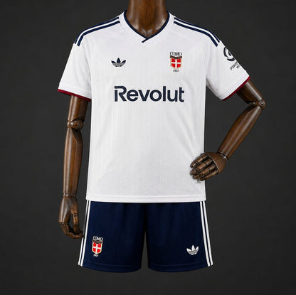 Kit Criança Como 1907 2026-27 Alternativo Branco