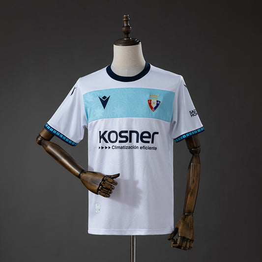 Camisola CA Osasuna 2026-27 Alternativa Branca Versão Adepto