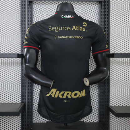 Camisola Atlas FC 2026-27 Alternativa Preta Versão Jogador