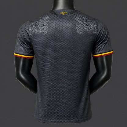 Camisola AS Roma 2026-27 Alternativa Preta Versão Jogador
