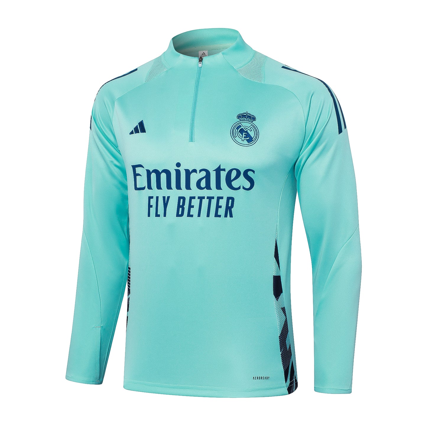 Fato de Treino Real Madrid CF 2024-25 - Camisola com Fecho