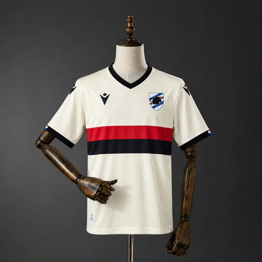 Camisola UC Sampdoria 2026-27 Alternativa Branca Lisa Versão Adepto