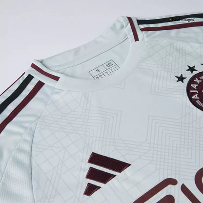 Camisola AFC Ajax 2024-25 Alternativa Branca Versão Adepto