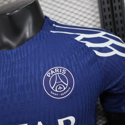 Camisola FC Paris Saint-Germain 2024-25 Alternativa Azul Versão Jogador